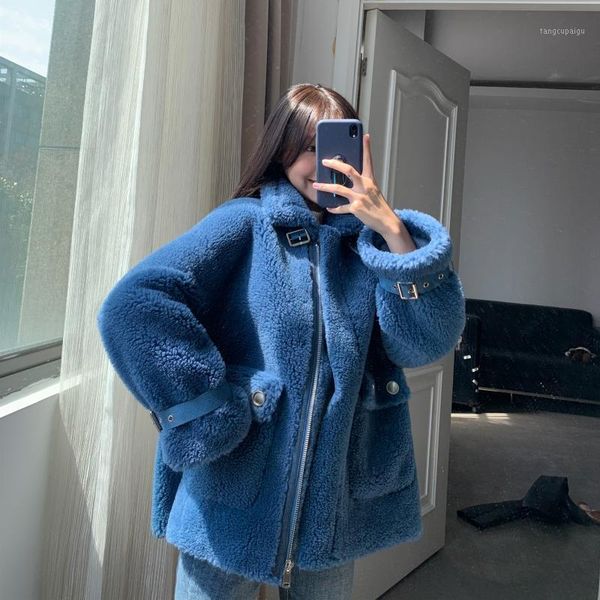 winter new fur leather patchwork turtleneck loose thicken warm zipper lady cardigan female outwear coat 1, Black
winter new fur leather patchwork turtleneck loose thicken warm zipper lady cardigan female outwear coat 1, Black