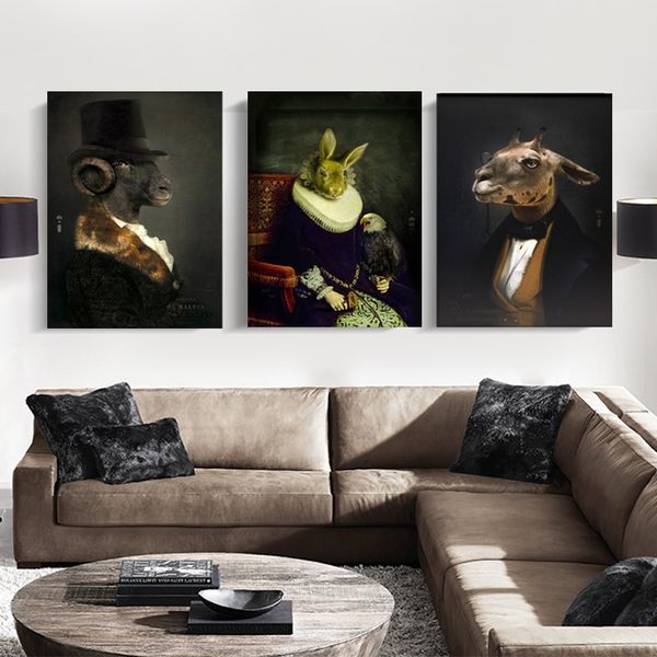 retro wall art nostalgia gentleman oil painting animal posters prints vintage wall art picture for living room fashion home decoration
retro wall art nostalgia gentleman oil painting animal posters prints vintage wall art picture for living room fashion home decoration