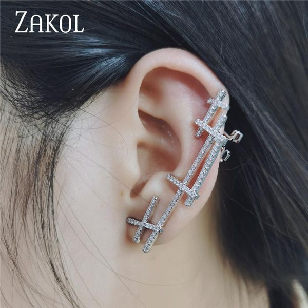 zakol new arrived fashion korean earrings 2021 women irregular asymmetry cubic zirconia stud earring jewelry gift fsep5024, Golden;silver
zakol new arrived fashion korean earrings 2021 women irregular asymmetry cubic zirconia stud earring jewelry gift fsep5024, Golden;silver