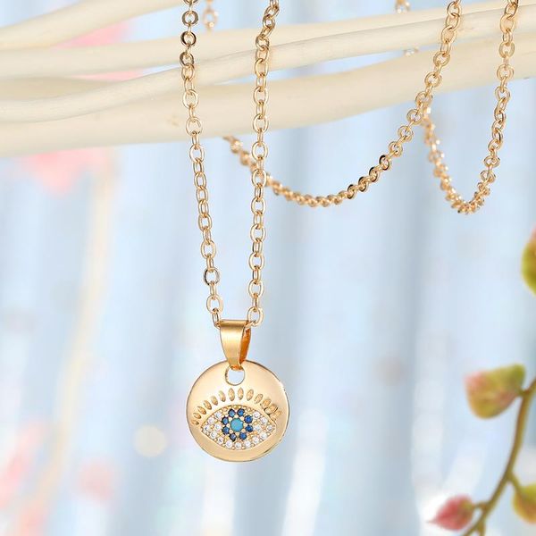 pendant necklaces dayoff 1pc round rhinestone evil eye necklace for womens jewelry blue crystal choker clavicel chains n698-4, Silver
pendant necklaces dayoff 1pc round rhinestone evil eye necklace for womens jewelry blue crystal choker clavicel chains n698-4, Silver
