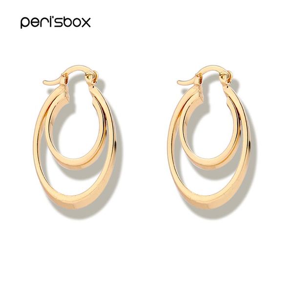 peri'sbox gold sliver color geometrical inside circle earrings double oval hoops earrings minimalist hoop for women, Golden;silver
peri'sbox gold sliver color geometrical inside circle earrings double oval hoops earrings minimalist hoop for women, Golden;silver