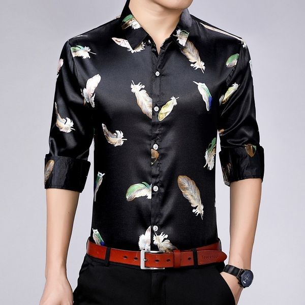 2020 new huagongzi men's long sleeve spring and autumn mercerized cotton korean fashion father shirt men, White;black
2020 new huagongzi men's long sleeve spring and autumn mercerized cotton korean fashion father shirt men, White;black