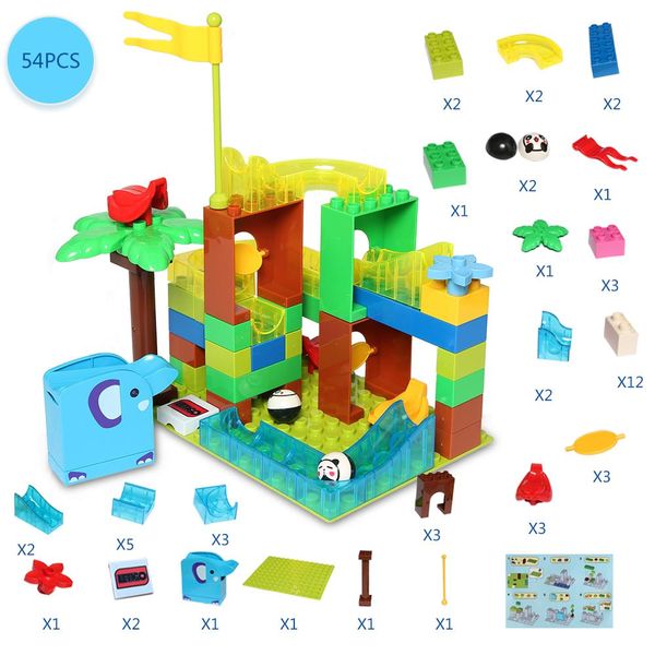 marble race run block maze ball building blocks compatible duploed diy funnel slide blocks brick toys for children gift yxlydc
marble race run block maze ball building blocks compatible duploed diy funnel slide blocks brick toys for children gift yxlydc