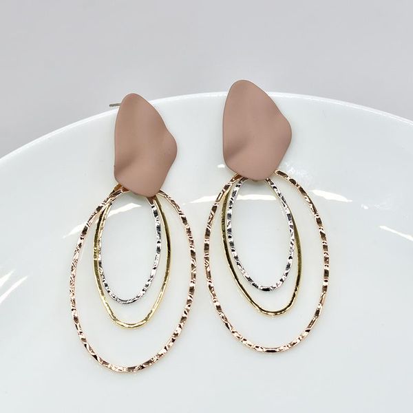 hoop & huggie exaggerated earrings simple geometric oval women's all-match earringsaretes boucle d'oreille, Golden;silver
hoop & huggie exaggerated earrings simple geometric oval women's all-match earringsaretes boucle d'oreille, Golden;silver