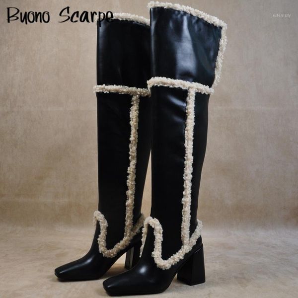boots fashion plush knight women handmade genuine leather square toe long slip-on high heel 8cm female shoes1, Black
boots fashion plush knight women handmade genuine leather square toe long slip-on high heel 8cm female shoes1, Black