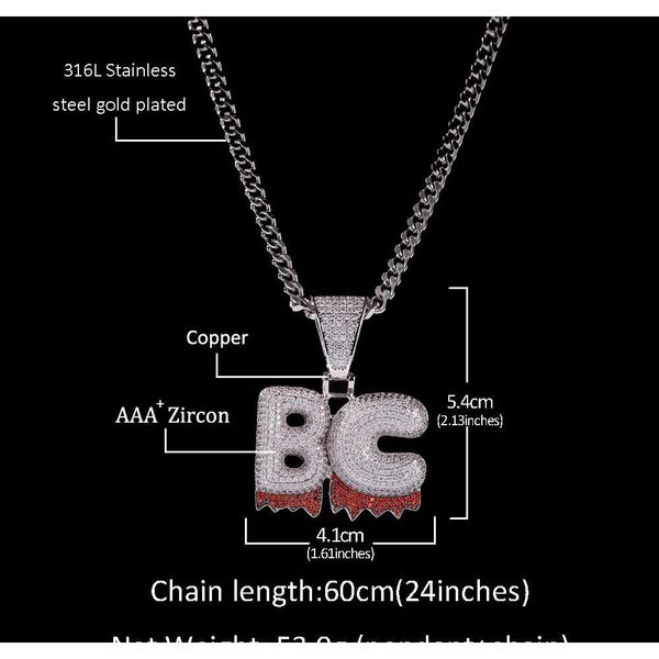 hip hop jewelry iced out custom name white drip letters chain necklaces & pendant wmthtj queen66, Silver
hip hop jewelry iced out custom name white drip letters chain necklaces & pendant wmthtj queen66, Silver