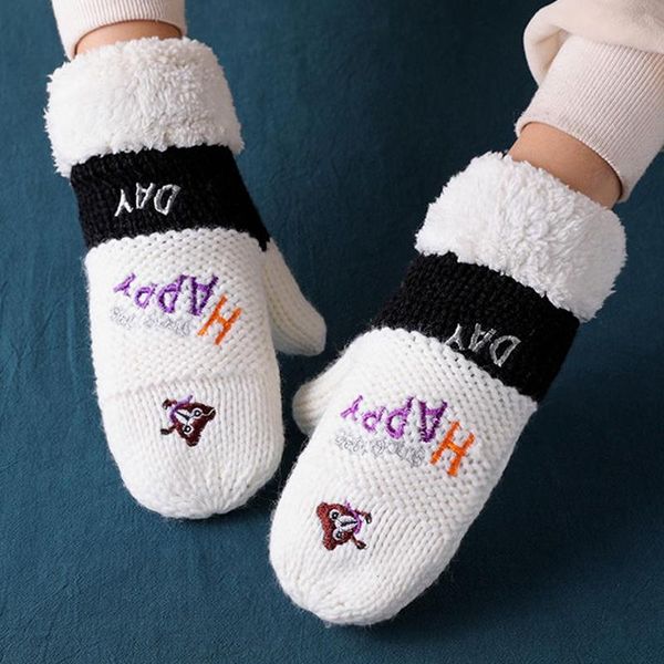 five fingers gloves women' cashmere knitted winter women autumn warm thick cute cartoon skiing, Blue;gray
five fingers gloves women' cashmere knitted winter women autumn warm thick cute cartoon skiing, Blue;gray