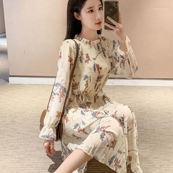 casual dresses spring floral print women dress lace up female pleated summer party midi chiffon vestidos femme 20211, Black;gray
casual dresses spring floral print women dress lace up female pleated summer party midi chiffon vestidos femme 20211, Black;gray