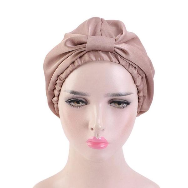 women sleep hat soft pure silk charmeus night sleep head loss wide hair comfortable cap bonnet band cover hair elastic cap u2v6, Blue;gray
women sleep hat soft pure silk charmeus night sleep head loss wide hair comfortable cap bonnet band cover hair elastic cap u2v6, Blue;gray