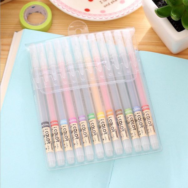 24/36pcs colorful transparent pens kawaii painting gel pens creative art 0.3mm pens for gifts school office korean stationery
24/36pcs colorful transparent pens kawaii painting gel pens creative art 0.3mm pens for gifts school office korean stationery