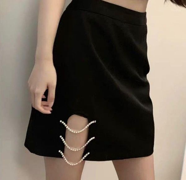 2xl diamond chain skirt solid black chic high waist a-line summer skirts casual french elegant bottom1
2xl diamond chain skirt solid black chic high waist a-line summer skirts casual french elegant bottom1