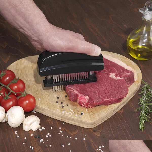 new 48 blades needle meat tenderizer stainless steel knife meat beaf steak mallet meat tenderizer hammer po jllasc yummy_shop
new 48 blades needle meat tenderizer stainless steel knife meat beaf steak mallet meat tenderizer hammer po jllasc yummy_shop