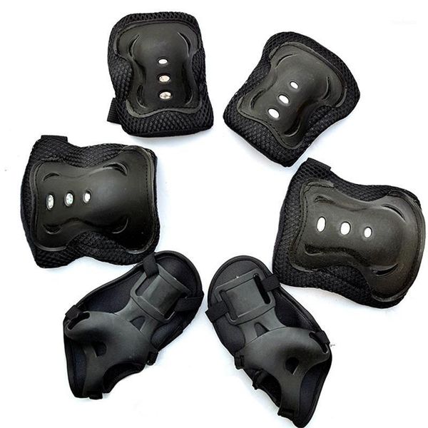 elbow & knee pads 6pcs/set kids children outdoor sports gear riding wrist guards roller skating palm protection1, Black;gray
elbow & knee pads 6pcs/set kids children outdoor sports gear riding wrist guards roller skating palm protection1, Black;gray