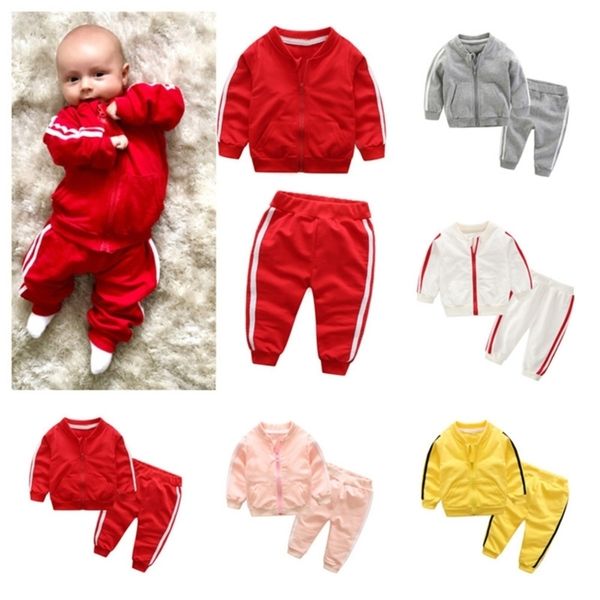 5 colors kids tracksuit autumn long sleeve zipper coat jacket pants children multi-color loose casual sports suit sportswear g20105, White
5 colors kids tracksuit autumn long sleeve zipper coat jacket pants children multi-color loose casual sports suit sportswear g20105, White