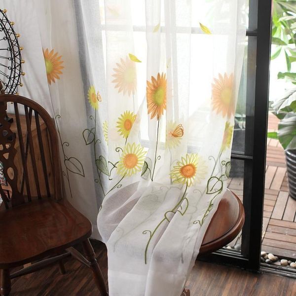 custom curtains postoral garden window embroidery sunflower cotton boy girl livingroom children bedroom tulle sheer yarn m1981
custom curtains postoral garden window embroidery sunflower cotton boy girl livingroom children bedroom tulle sheer yarn m1981