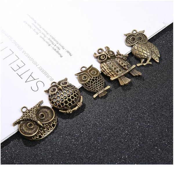 vintage mixed 10/20pcs metal owl birds animal charms beads handmade diy for bracelet pendant crafts jewelry making bbyfff
vintage mixed 10/20pcs metal owl birds animal charms beads handmade diy for bracelet pendant crafts jewelry making bbyfff