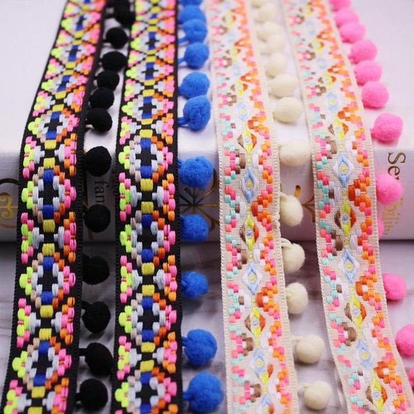 1yards lot pompom fringe trim fabric tassels fringe lace trimmings with pompom for curtains decoration diy sewing accessories h wmtbwz
1yards lot pompom fringe trim fabric tassels fringe lace trimmings with pompom for curtains decoration diy sewing accessories h wmtbwz