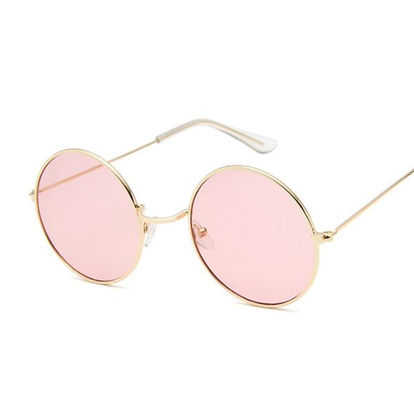 fashion pink round sunglasses women brand designer ladies sun glasses female vintage metal frame ocean color mirror oculos, White;black
fashion pink round sunglasses women brand designer ladies sun glasses female vintage metal frame ocean color mirror oculos, White;black