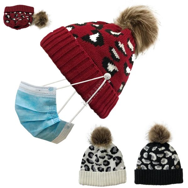 winter knitted hats women girl leopard beanies with button mask holder designers skull caps pom pom detachable fashion ski sport hat d102704, Yellow
winter knitted hats women girl leopard beanies with button mask holder designers skull caps pom pom detachable fashion ski sport hat d102704, Yellow