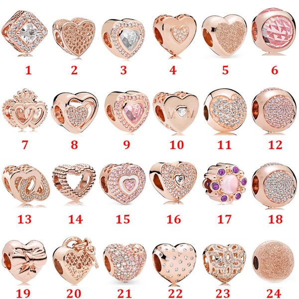 new rose gold magnolia clip heart charms beads safety chain crown wing pendant beads fit pandora charms bracelet diy women original jewelry, Black
new rose gold magnolia clip heart charms beads safety chain crown wing pendant beads fit pandora charms bracelet diy women original jewelry, Black