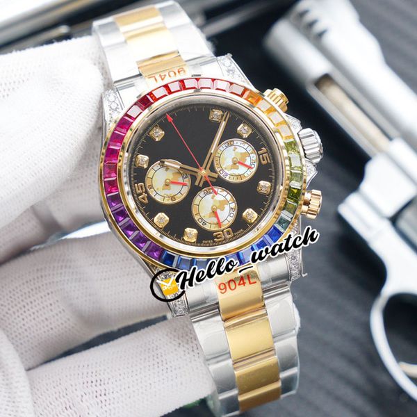 n factory v10 116598 116599 116595 cal.7750 автоматический хронограф мужские часы черный циферблат радуга алмазный диск two tone золото диап, Slivery;brown
n factory v10 116598 116599 116595 cal.7750 автоматический хронограф мужские часы черный циферблат радуга алмазный диск two tone золото диап, Slivery;brown