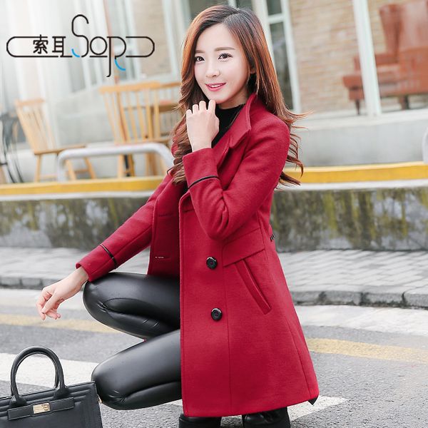 2021 new women winter wool mujer invierno especially female long coats kj212 sqrn, Black;brown
2021 new women winter wool mujer invierno especially female long coats kj212 sqrn, Black;brown