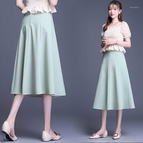 new office ladys solid color skirts women elegant midi skirts female a line high waist fashion skirt1, Black
new office ladys solid color skirts women elegant midi skirts female a line high waist fashion skirt1, Black