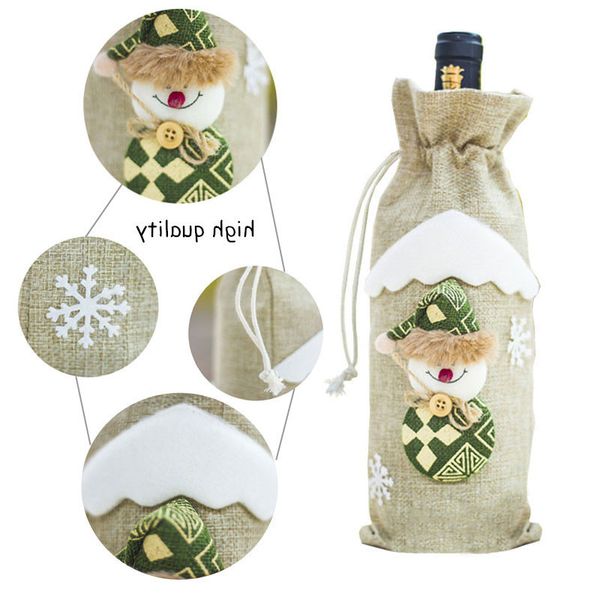 newnoel 2021 wine bottle cover santa claus xmas christmas decorations for home natal dinner decor new year gift
newnoel 2021 wine bottle cover santa claus xmas christmas decorations for home natal dinner decor new year gift