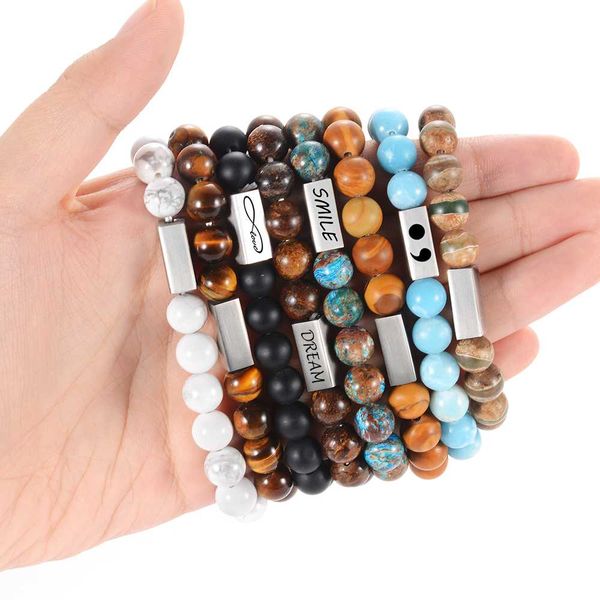 tiger eyes bead bracelets&bangle stainless steel custom engrave lettering name id pulseras for women men jewelry lovers gifts, Black
tiger eyes bead bracelets&bangle stainless steel custom engrave lettering name id pulseras for women men jewelry lovers gifts, Black