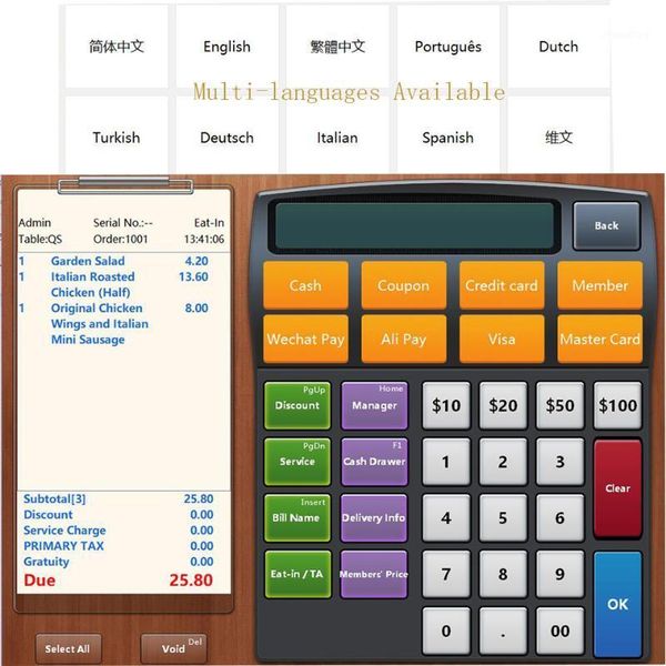 system touch screen 15inch windows terminal all in one with restaurant software ram 4g+ ssd 64g1
system touch screen 15inch windows terminal all in one with restaurant software ram 4g+ ssd 64g1