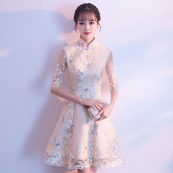 bride party dress oriental womens cheongsam noble chinese style elegant long qipao luxury wedding robes clothes vestido s-xxxl1, Red
bride party dress oriental womens cheongsam noble chinese style elegant long qipao luxury wedding robes clothes vestido s-xxxl1, Red