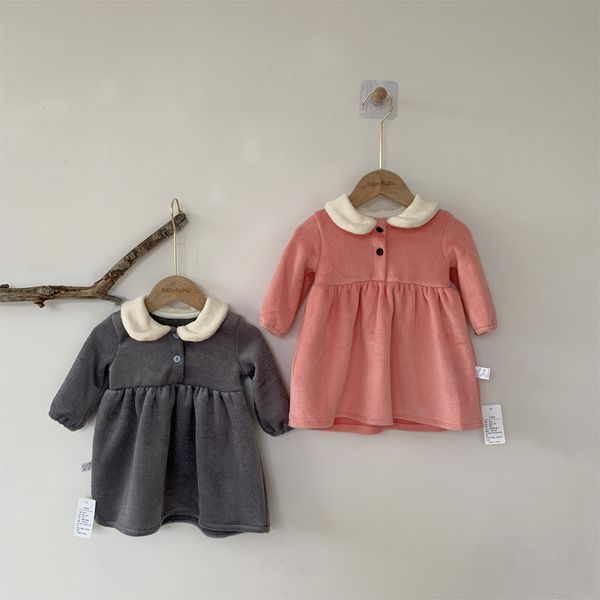 autumn and winter girl's dress 0-3-5 years old female baby plush skirt princess skirt kids clothing, Red;yellow 
autumn and winter girl's dress 0-3-5 years old female baby plush skirt princess skirt kids clothing, Red;yellow