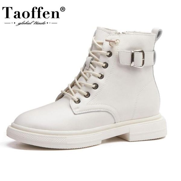 taoffen new women ankle boots real leather buckle fashion women autumn winter shoes daily short boots footwear size 34-39, Black
taoffen new women ankle boots real leather buckle fashion women autumn winter shoes daily short boots footwear size 34-39, Black