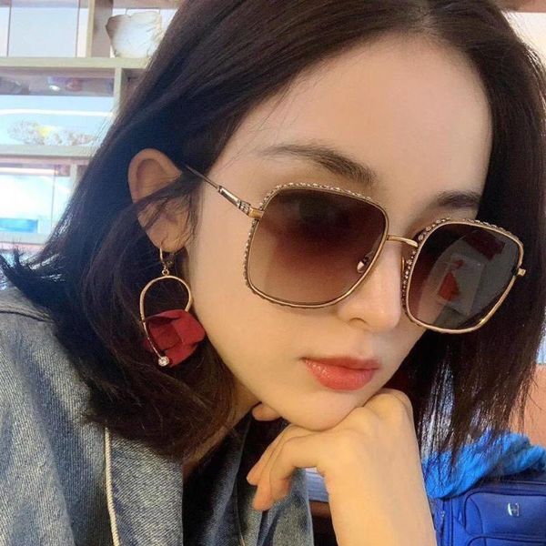 sunglasses fashion rhinestones big brown for women metal square shades 2021 trendy korean glasses femake eyewear, White;black
sunglasses fashion rhinestones big brown for women metal square shades 2021 trendy korean glasses femake eyewear, White;black