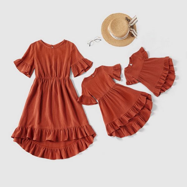 2021 summer family matching clothing 3pcs sets mother daughter baby holiday clothes bodysuit dress ruffle matching clothes e021, Blue
2021 summer family matching clothing 3pcs sets mother daughter baby holiday clothes bodysuit dress ruffle matching clothes e021, Blue