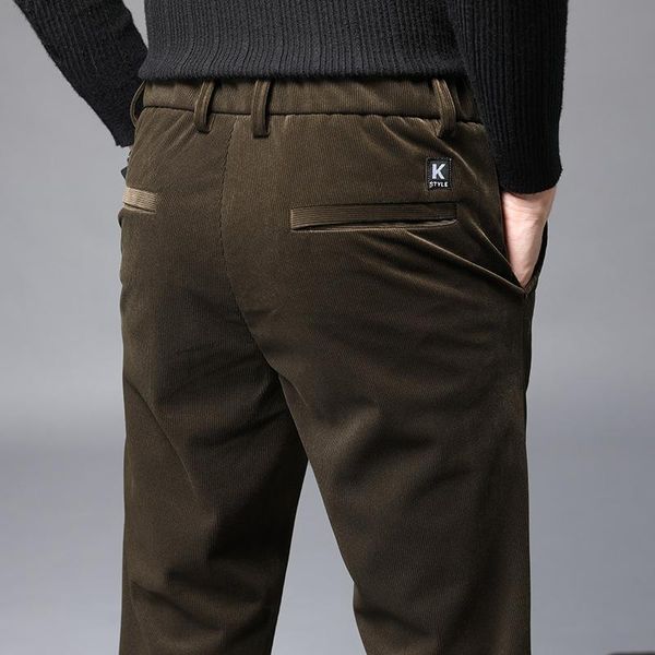 men's pants middle-aged corduroy casual classic fashion business straight high waist large size wide leg long, Black
men's pants middle-aged corduroy casual classic fashion business straight high waist large size wide leg long, Black