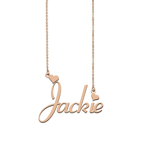 jackie name necklaces pendant custom personalized for women girls children friends mothers gifts 18k gold plated stainless steel, Silver
jackie name necklaces pendant custom personalized for women girls children friends mothers gifts 18k gold plated stainless steel, Silver