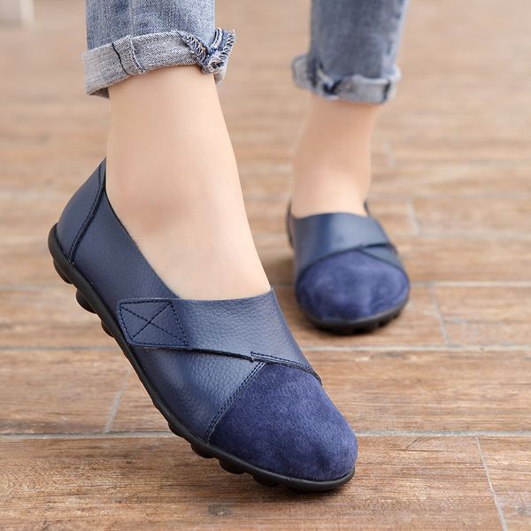 2020 woman's flats shoes woman soft genuine leather big size 35-44 mocassin boat shoes for women hook loop mocasines de mujer 1006, Black;white
2020 woman's flats shoes woman soft genuine leather big size 35-44 mocassin boat shoes for women hook loop mocasines de mujer 1006, Black;white