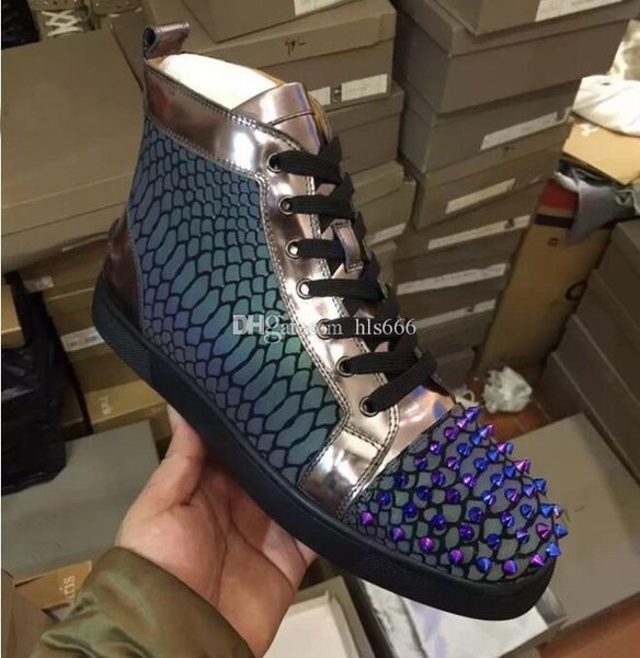 светящихся повседневного red bottom high top шипастых мужчины обувь мода кроссовки, кристальный pik шипастого glow повседневной обувь партии, Black
светящихся повседневного red bottom high top шипастых мужчины обувь мода кроссовки, кристальный pik шипастого glow повседневной обувь партии, Black