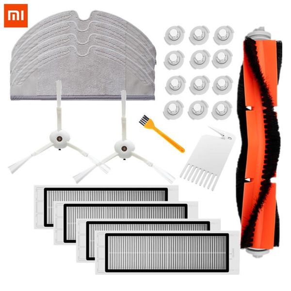 25pcs hepa filter + side brush + main brush dust box for mi robot replacements kit vacuum cleaner parts accessories
25pcs hepa filter + side brush + main brush dust box for mi robot replacements kit vacuum cleaner parts accessories