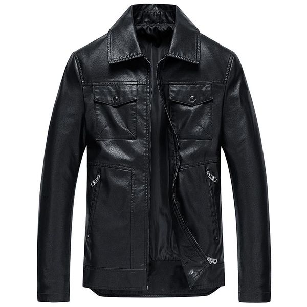 men's fur & faux 2021 black motorcycle leather jackets trend slim korean jacket thin style autumn personality
men's fur & faux 2021 black motorcycle leather jackets trend slim korean jacket thin style autumn personality