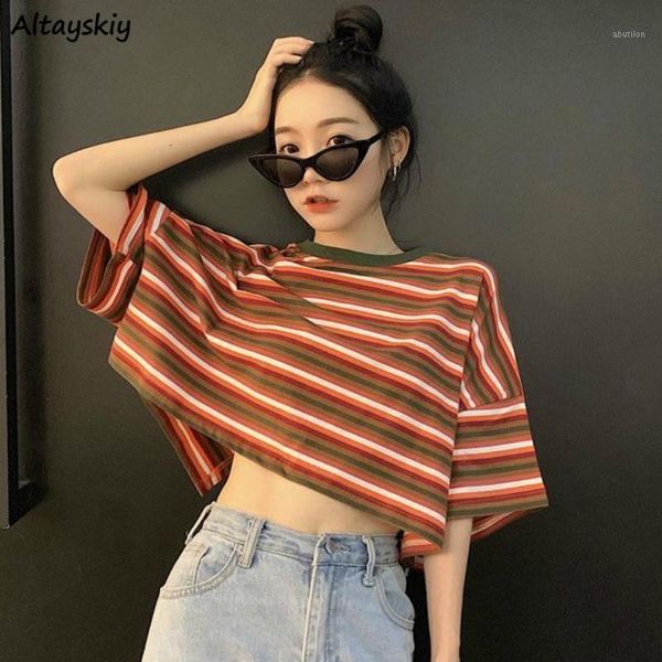 women's t-shirt t-shirts women striped panelled ribbons stylish loose crop short sleeves girl fashion chic female cute1, White
women's t-shirt t-shirts women striped panelled ribbons stylish loose crop short sleeves girl fashion chic female cute1, White