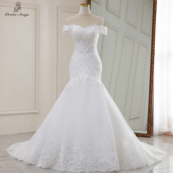 real p real video luxury style mermaid wedding dresses marriage dress robe de mariee vestidos de novia sereia 201114, White;black
real p real video luxury style mermaid wedding dresses marriage dress robe de mariee vestidos de novia sereia 201114, White;black