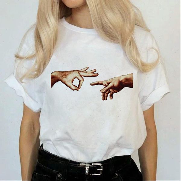 harajuku michelangelo graphic funny character short sleeve t shirt women casual female summer tee tshirts korean streetwear, White
harajuku michelangelo graphic funny character short sleeve t shirt women casual female summer tee tshirts korean streetwear, White