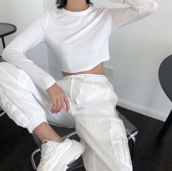 round ins fashionable autumn neck new waisted short t-shirt high shows thin, navel exposed long sleeve bottoming shirt for, Black;gray
round ins fashionable autumn neck new waisted short t-shirt high shows thin, navel exposed long sleeve bottoming shirt for, Black;gray