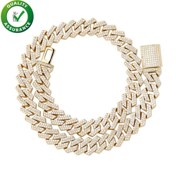 mens hiphop iced out jewelry bling diamond cuban link chain luxury designer necklace gold silver hip hop accessories 14mm width
mens hiphop iced out jewelry bling diamond cuban link chain luxury designer necklace gold silver hip hop accessories 14mm width