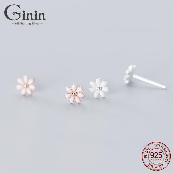 ginin 925 sterling silver stud earrings for women 2021 trend fashion white flower little daisy sweet earrings female jewelry, Golden;silver
ginin 925 sterling silver stud earrings for women 2021 trend fashion white flower little daisy sweet earrings female jewelry, Golden;silver