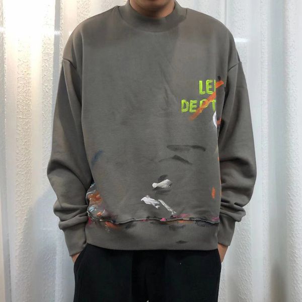 20fw рисованной всплеск чернил граффити crewneck pullover high street простая толстовка мода осень зима свитер толстовки hfymwy701, Black
20fw рисованной всплеск чернил граффити crewneck pullover high street простая толстовка мода осень зима свитер толстовки hfymwy701, Black
