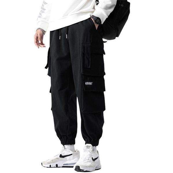 men cargo pnats loose muti pockets 2020 fashion casual joggers track streetwear trouser mens hip hop harem pants, Black
men cargo pnats loose muti pockets 2020 fashion casual joggers track streetwear trouser mens hip hop harem pants, Black