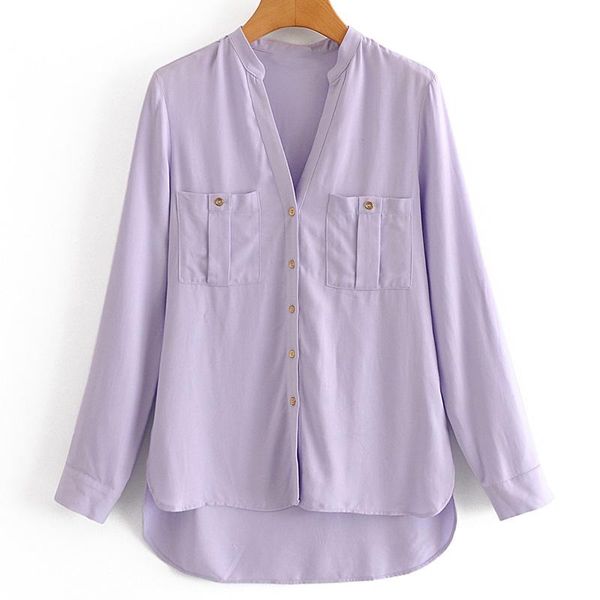 women's blouses & shirts novalya casual v neck women fashion solid loose elegant pockets drawstring sleeves female ladies hn, White
women's blouses & shirts novalya casual v neck women fashion solid loose elegant pockets drawstring sleeves female ladies hn, White